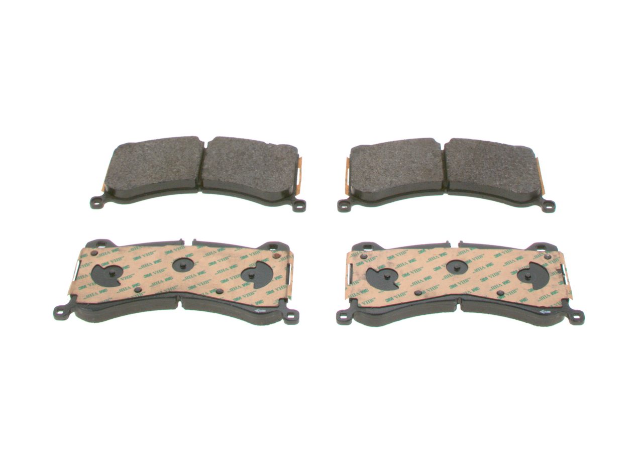 Brake Pad Set, disc brake - 0 986 424 943 BOSCH
