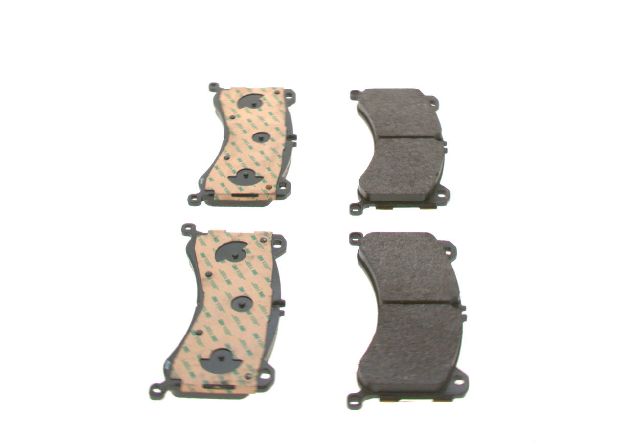 Brake Pad Set, disc brake - 0 986 424 943 BOSCH