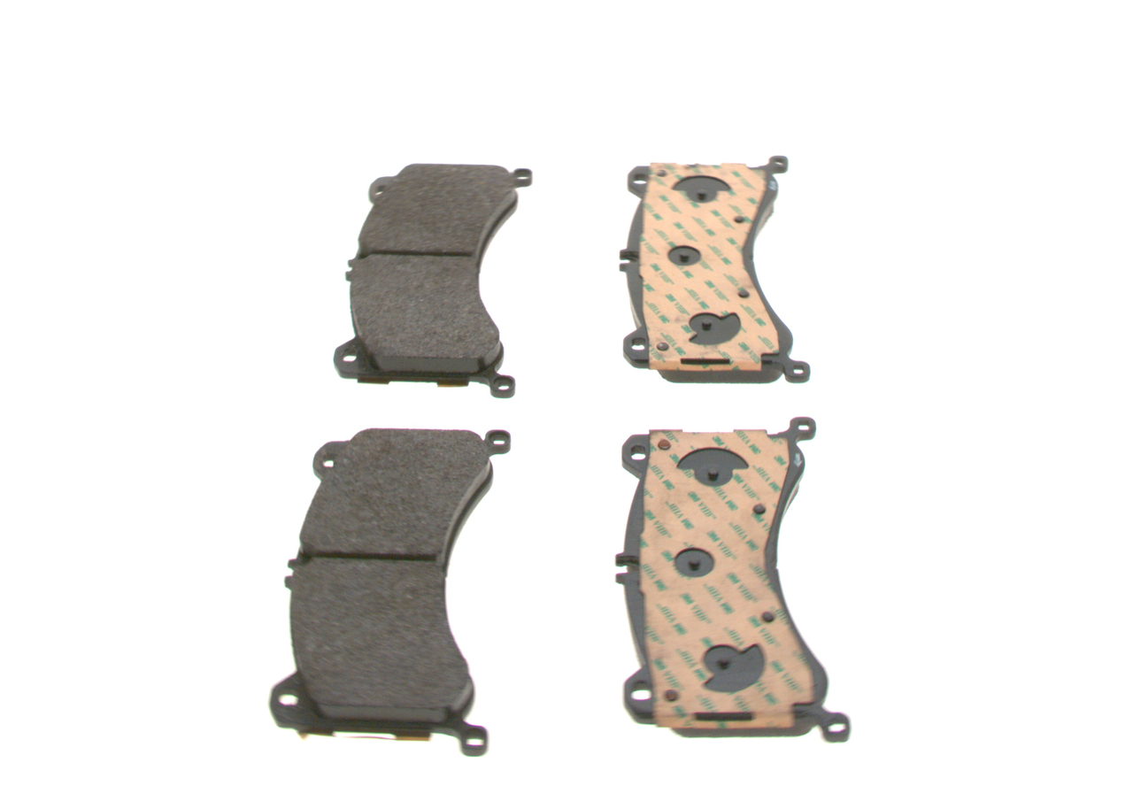 Brake Pad Set, disc brake - 0 986 424 943 BOSCH