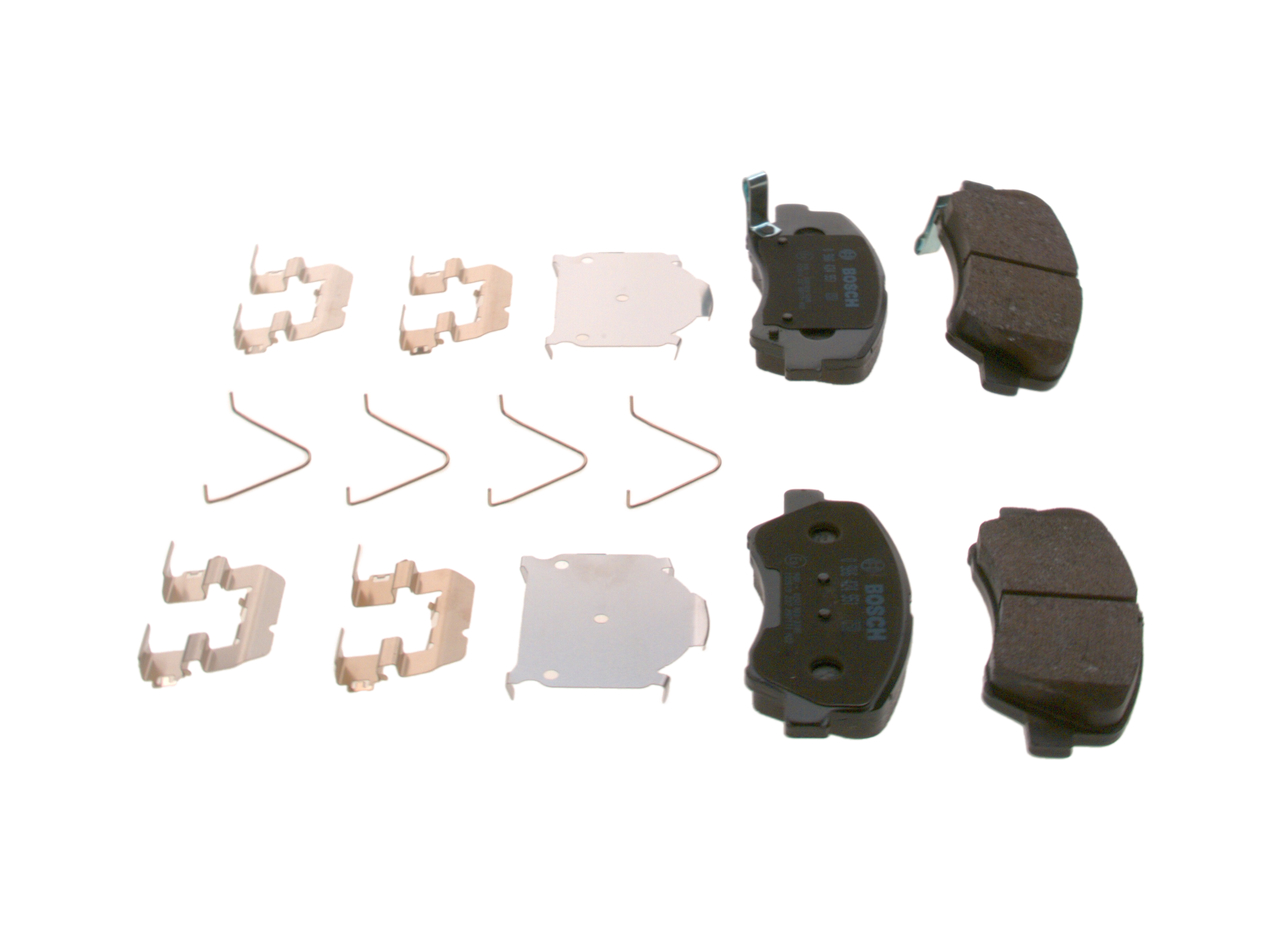 Brake Pad Set, disc brake - 0 986 424 951 BOSCH