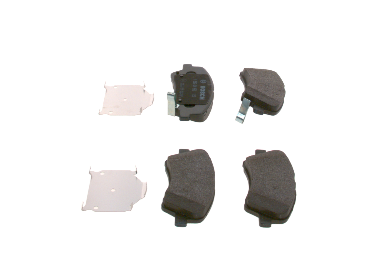 Brake Pad Set, disc brake - 0 986 424 952 BOSCH