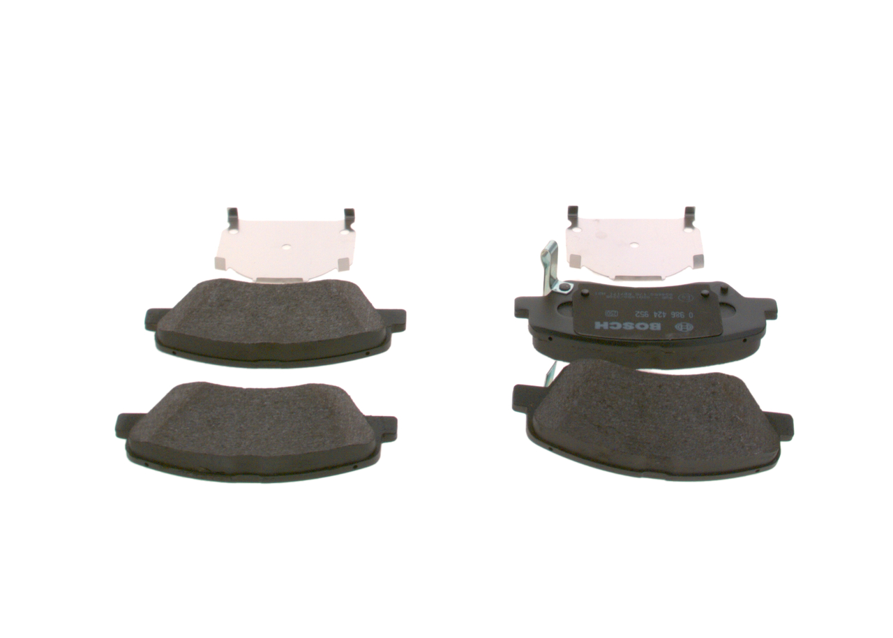 Brake Pad Set, disc brake - 0 986 424 952 BOSCH