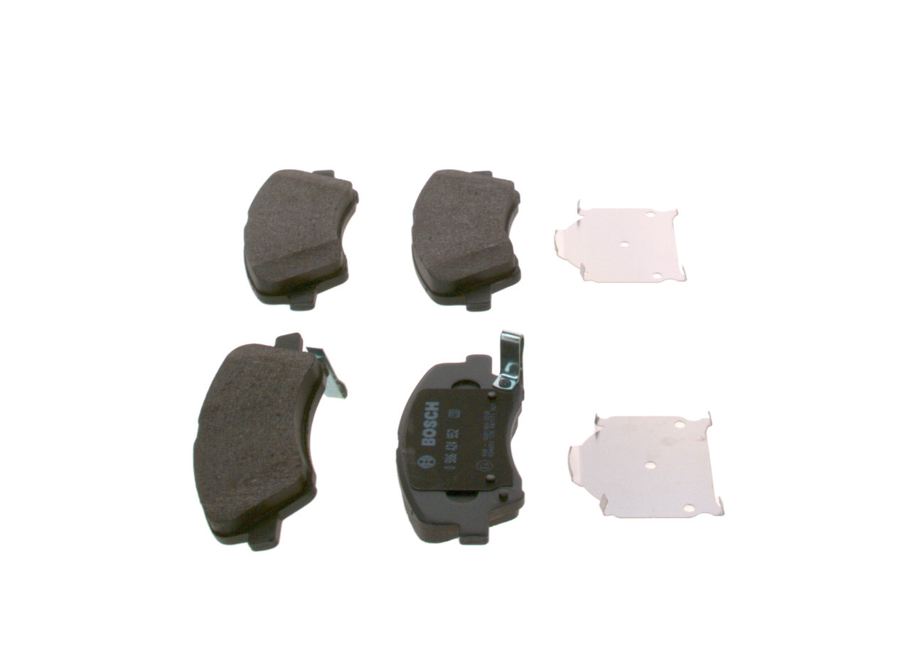Brake Pad Set, disc brake - 0 986 424 952 BOSCH