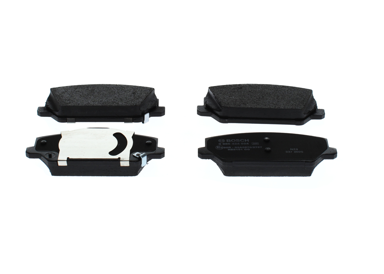 Brake Pad Set, disc brake - 0 986 424 954 BOSCH