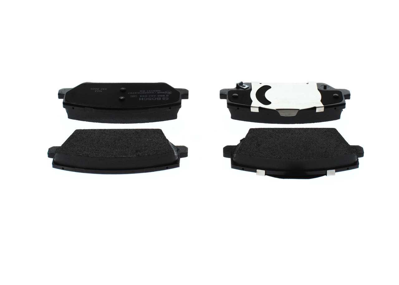 Brake Pad Set, disc brake - 0 986 424 954 BOSCH