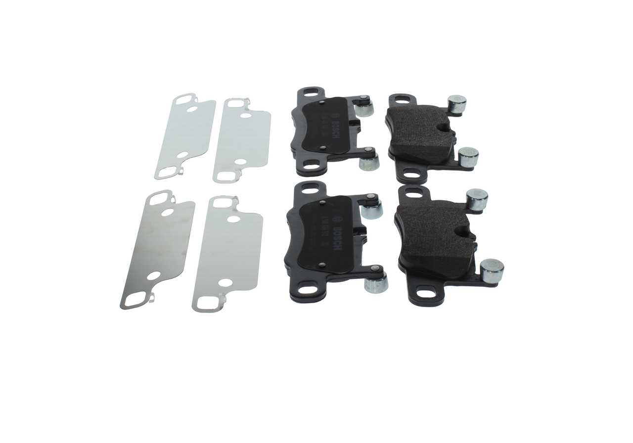 Brake Pad Set, disc brake - 0 986 424 972 BOSCH