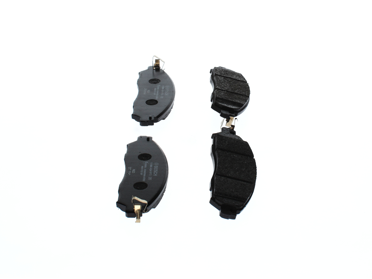 Brake Pad Set, disc brake - 0 986 424 973 BOSCH