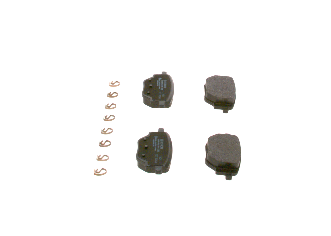 Brake Pad Set, disc brake - 0 986 424 988 BOSCH