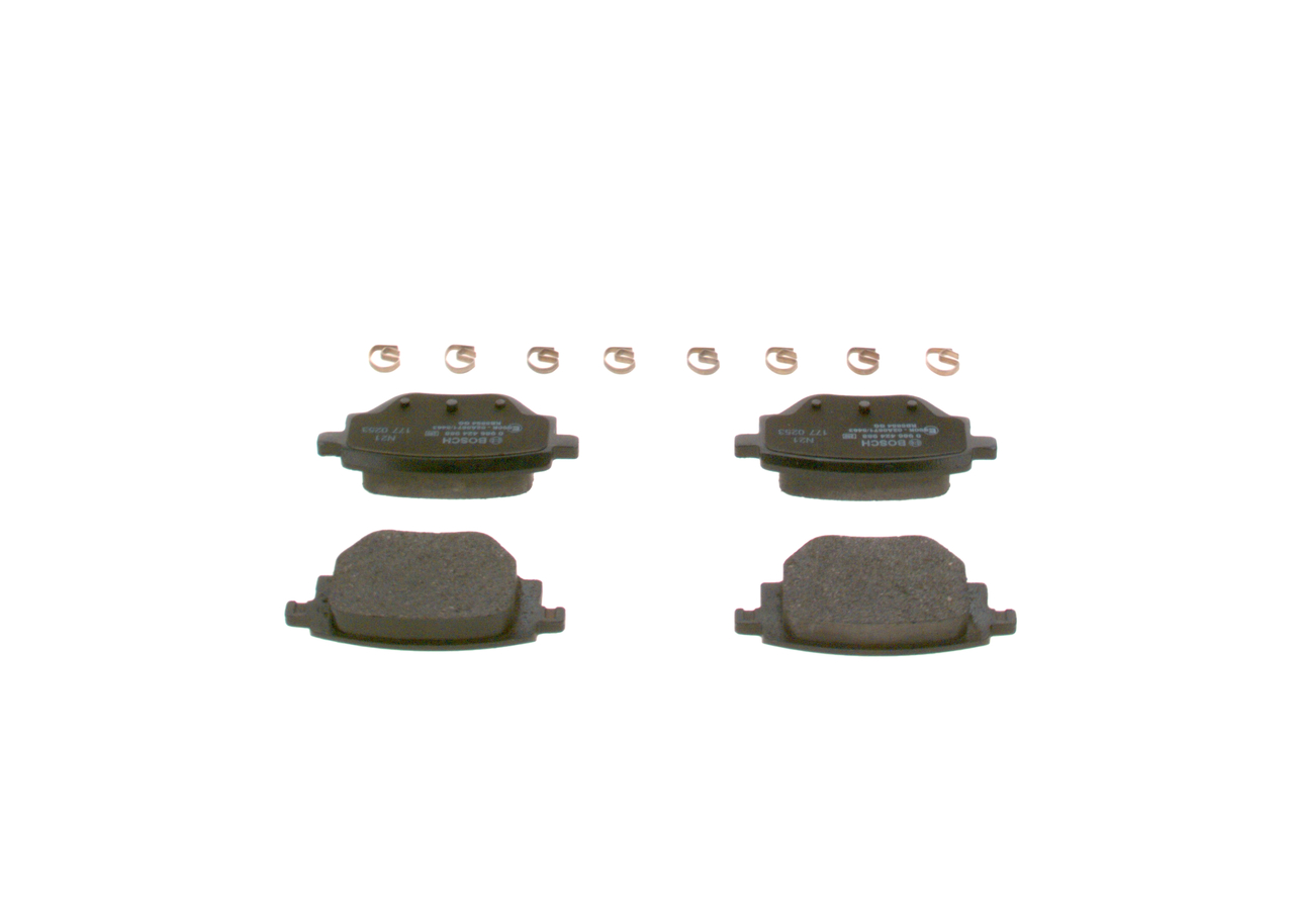 Brake Pad Set, disc brake - 0 986 424 988 BOSCH
