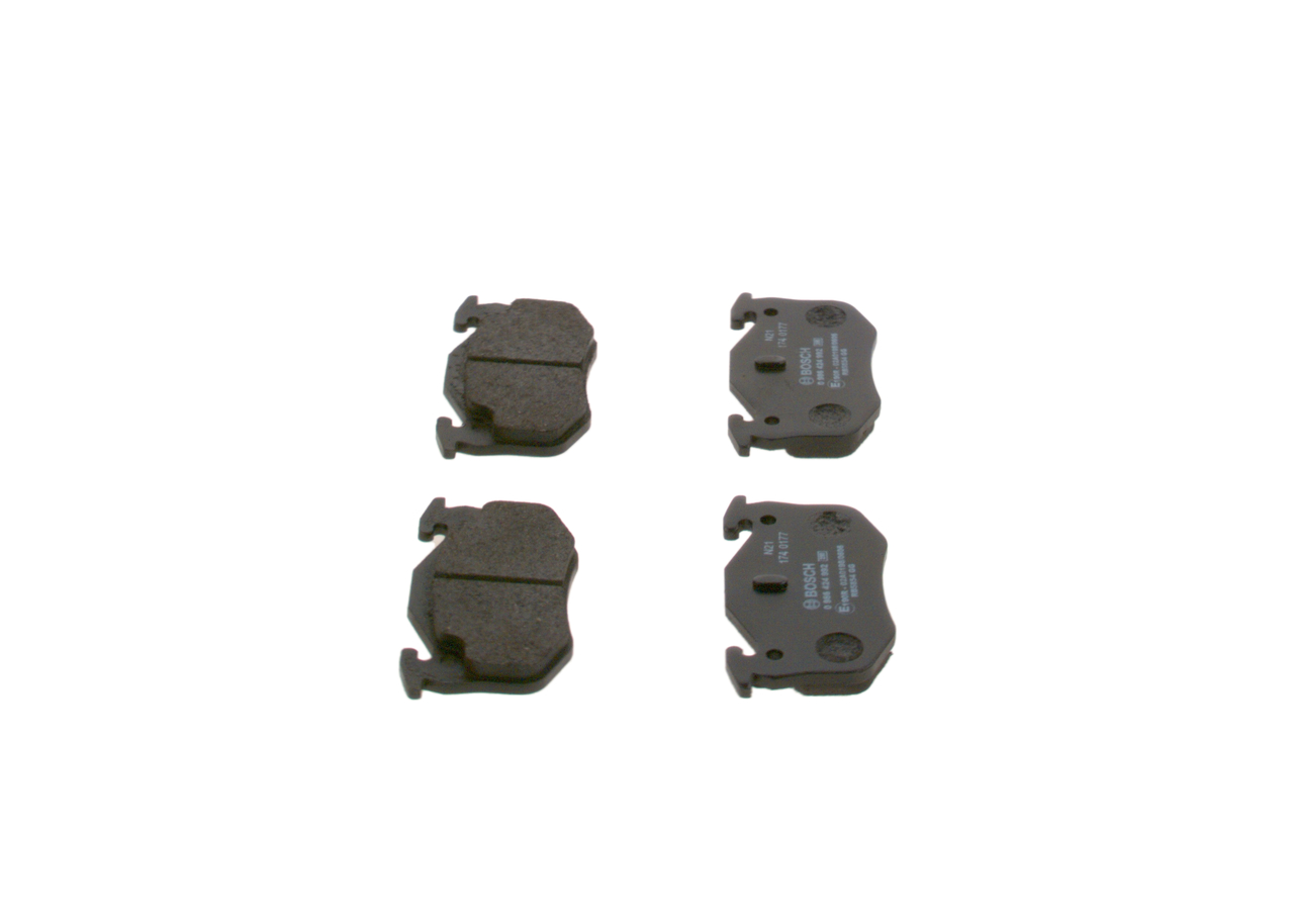 Brake Pad Set, disc brake - 0 986 424 992 BOSCH