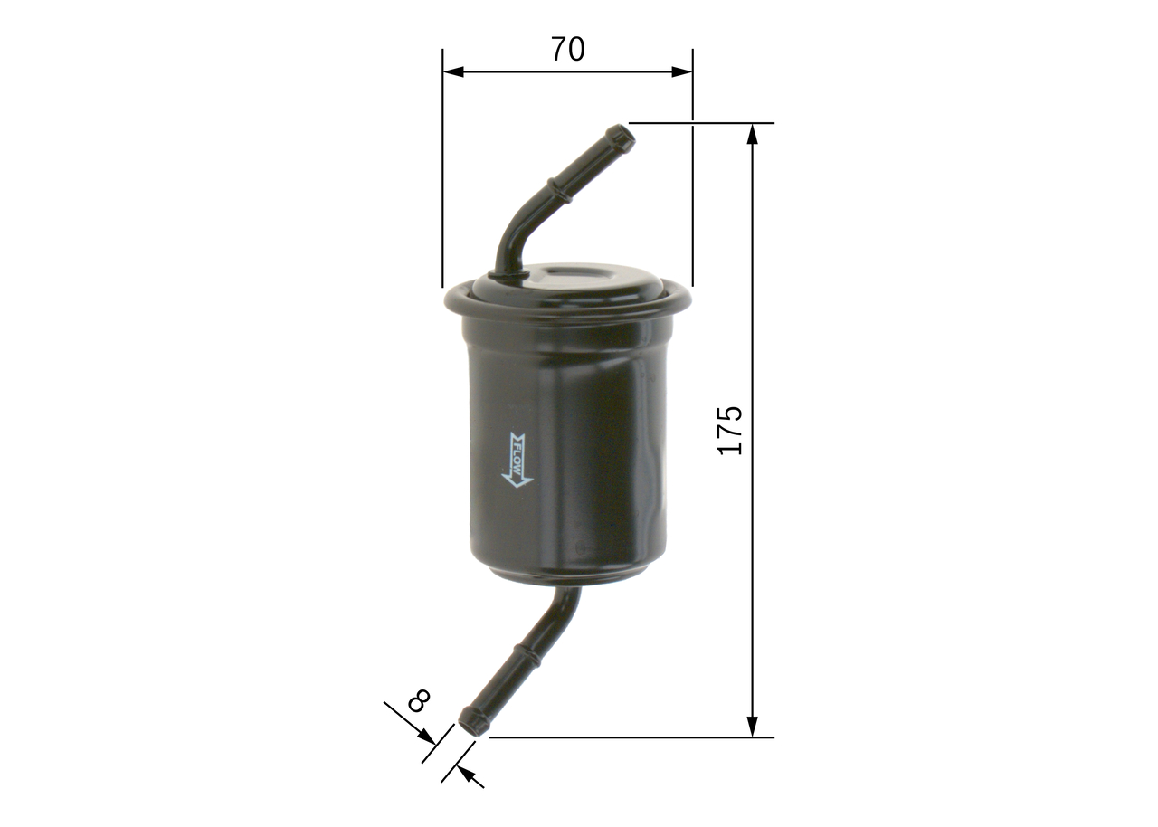 Fuel filter - 0 986 450 108 BOSCH