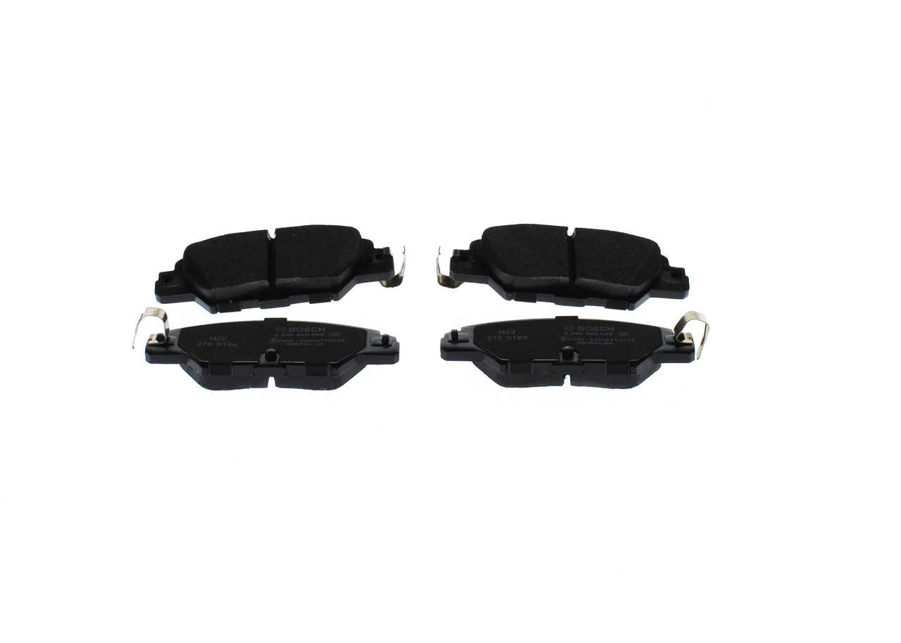 Brake Pad Set, disc brake - 0 986 460 006 BOSCH