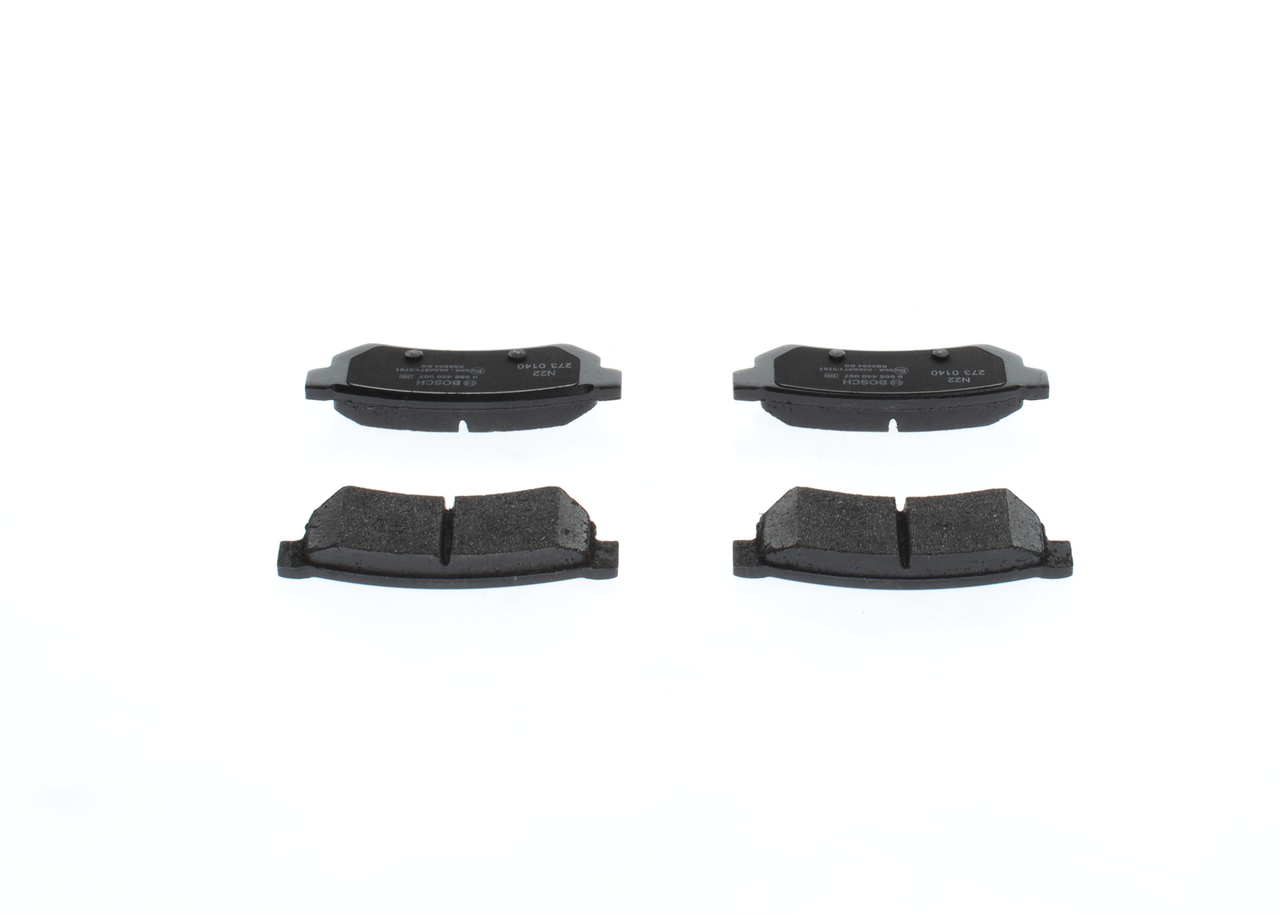 Brake Pad Set, disc brake - 0 986 460 007 BOSCH
