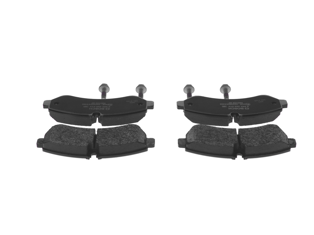 Brake Pad Set, disc brake - 0 986 460 013 BOSCH