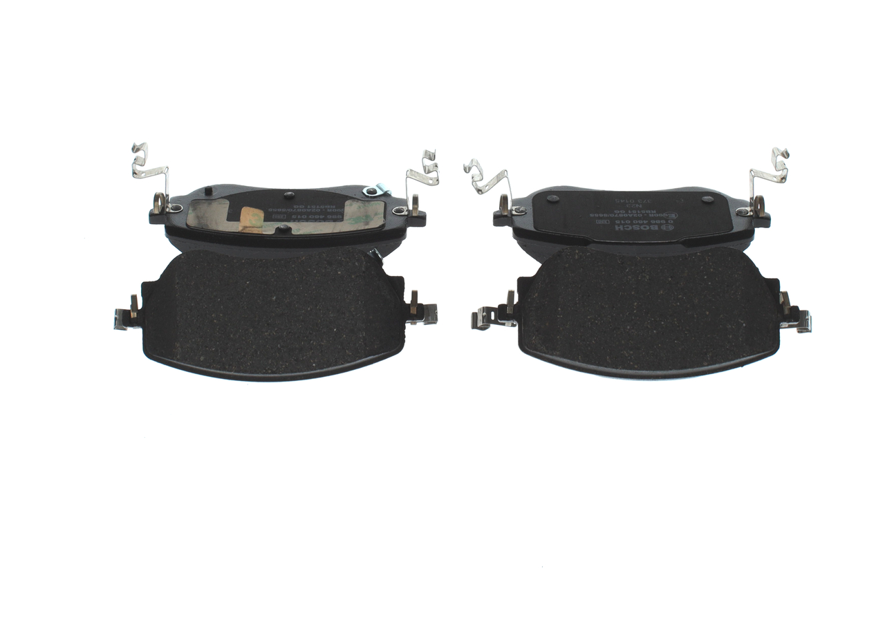Brake Pad Set, disc brake - 0 986 460 015 BOSCH