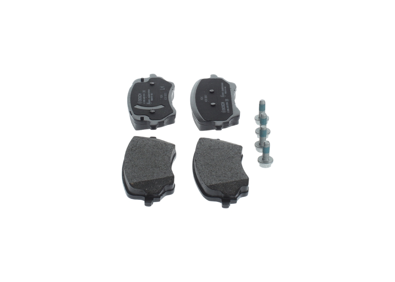 Brake Pad Set, disc brake - 0 986 460 016 BOSCH