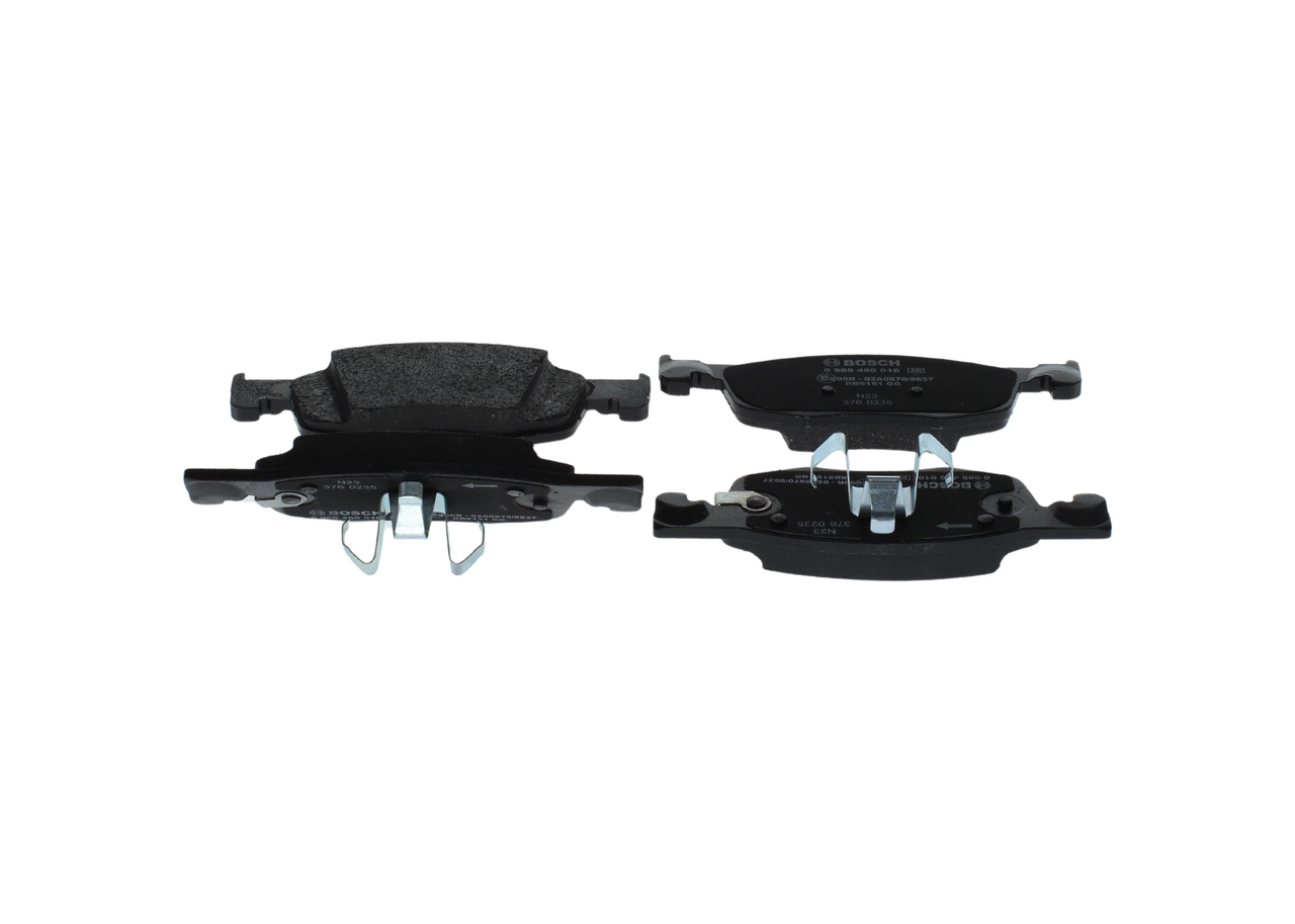 Brake Pad Set, disc brake - 0 986 460 018 BOSCH
