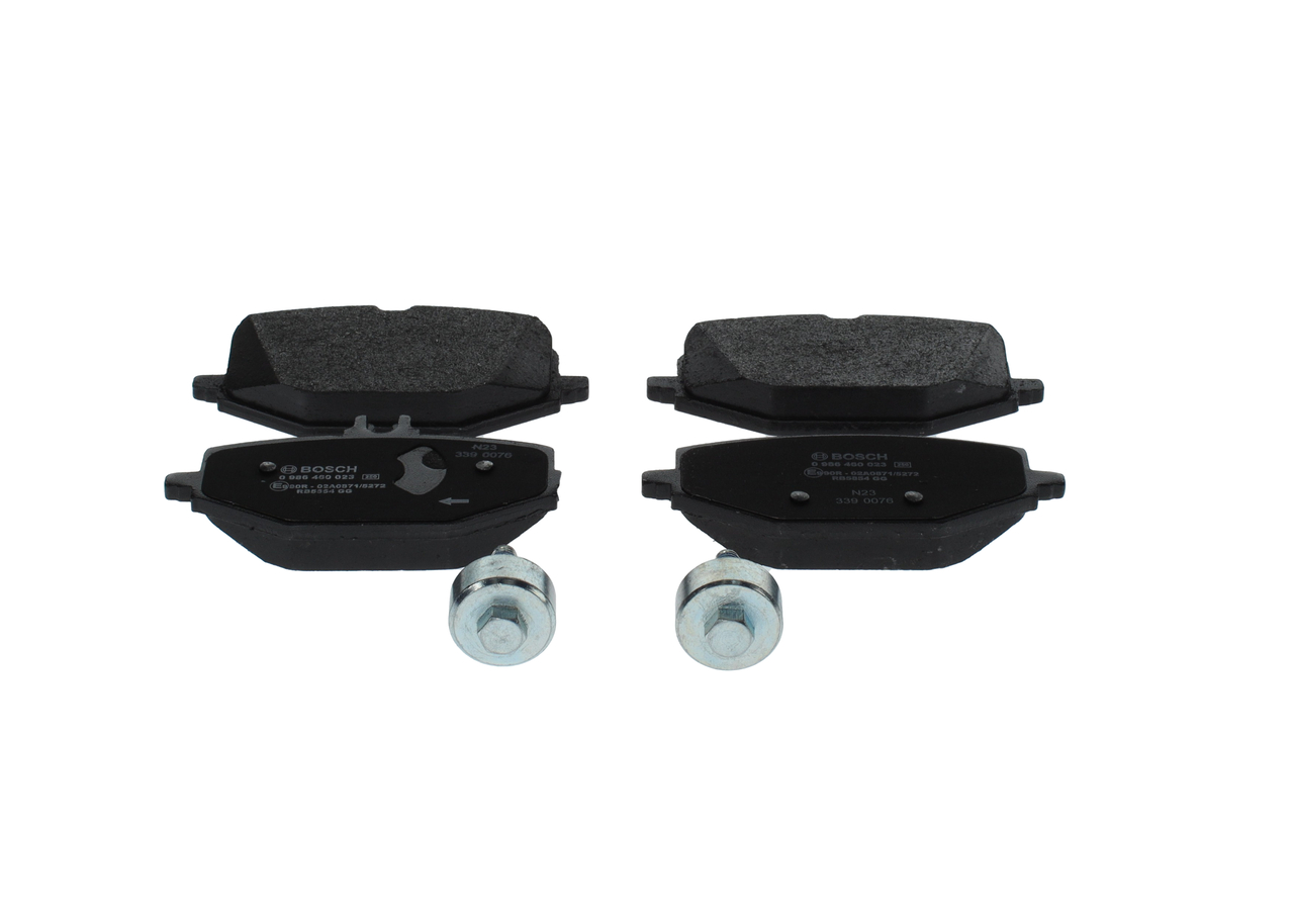 Brake Pad Set, disc brake - 0 986 460 023 BOSCH