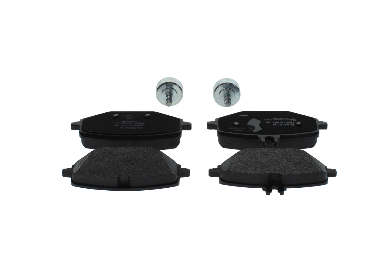Brake Pad Set, disc brake - 0 986 460 023 BOSCH