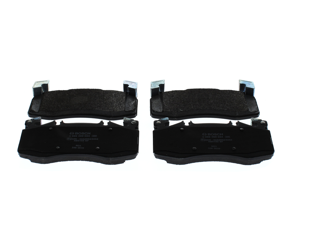 Brake Pad Set, disc brake - 0 986 460 024 BOSCH