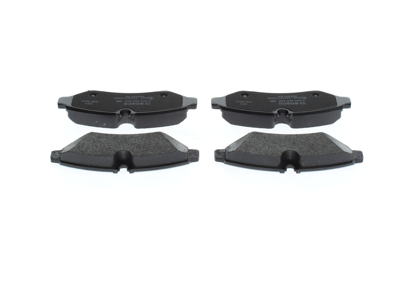 Brake Pad Set, disc brake - 0 986 460 026 BOSCH