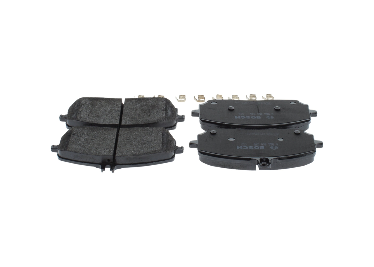 Brake Pad Set, disc brake - 0 986 460 035 BOSCH