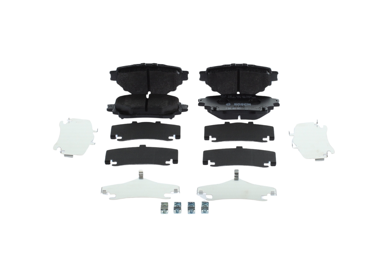 Brake Pad Set, disc brake - 0 986 460 043 BOSCH
