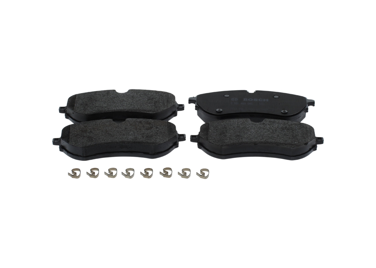 Brake Pad Set, disc brake - 0 986 460 046 BOSCH
