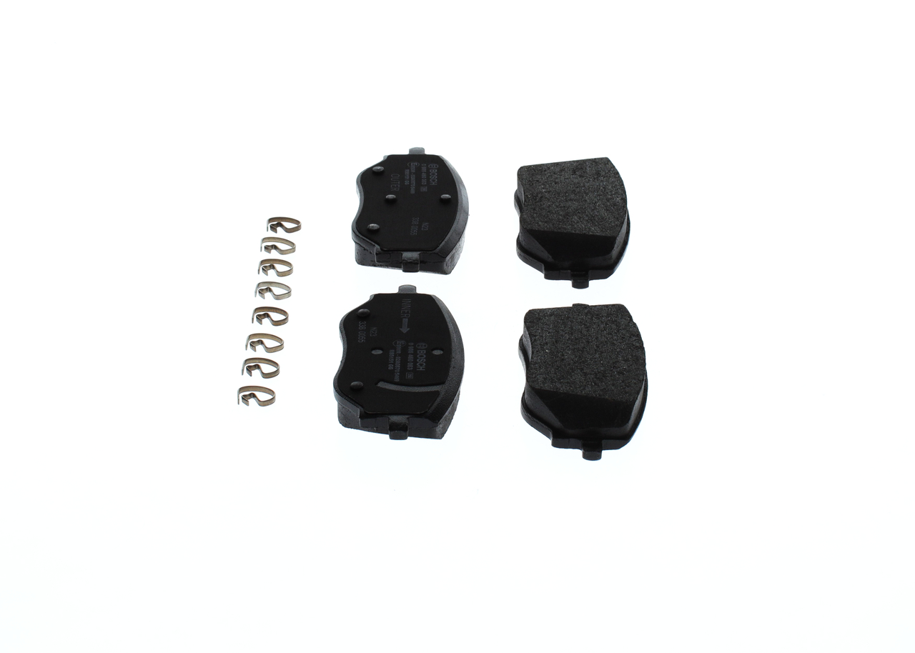 Brake Pad Set, disc brake - 0 986 460 063 BOSCH