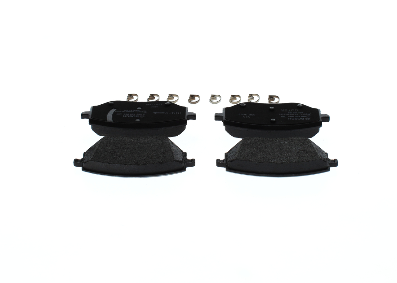 Brake Pad Set, disc brake - 0 986 460 063 BOSCH