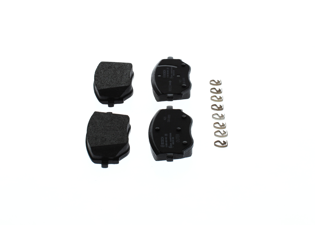 Brake Pad Set, disc brake - 0 986 460 063 BOSCH