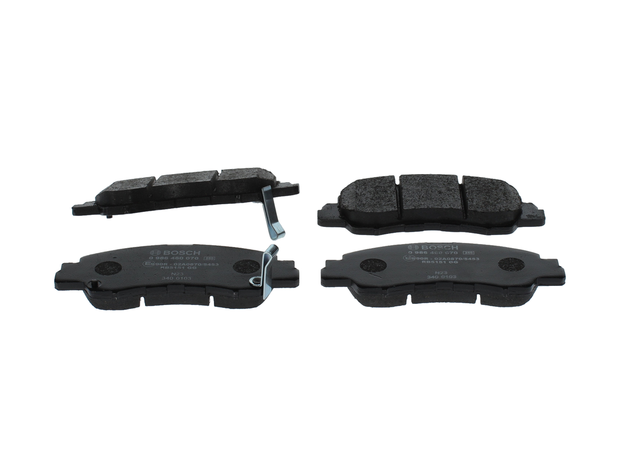 Kit pastiglie freno, Freno a disco - 0 986 460 070 BOSCH