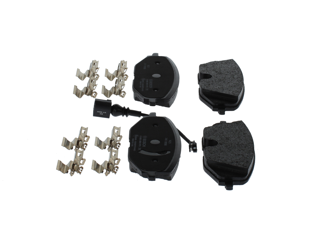 Brake Pad Set, disc brake - 0 986 460 072 BOSCH