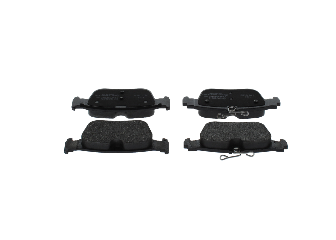 Brake Pad Set, disc brake - 0 986 460 074 BOSCH