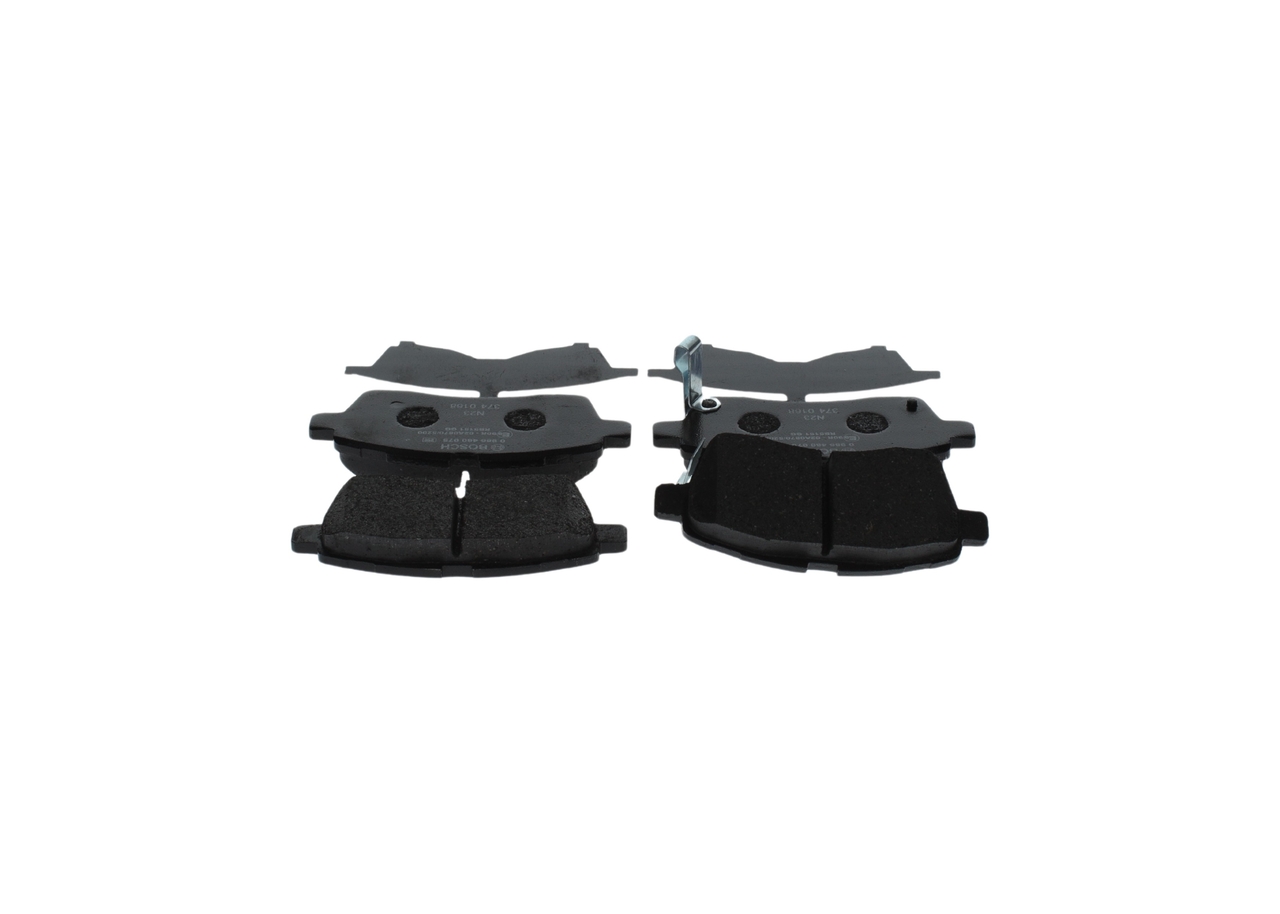 Brake Pad Set, disc brake - 0 986 460 075 BOSCH
