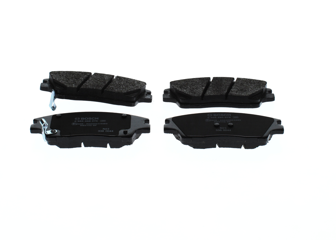 Brake Pad Set, disc brake - 0 986 460 076 BOSCH