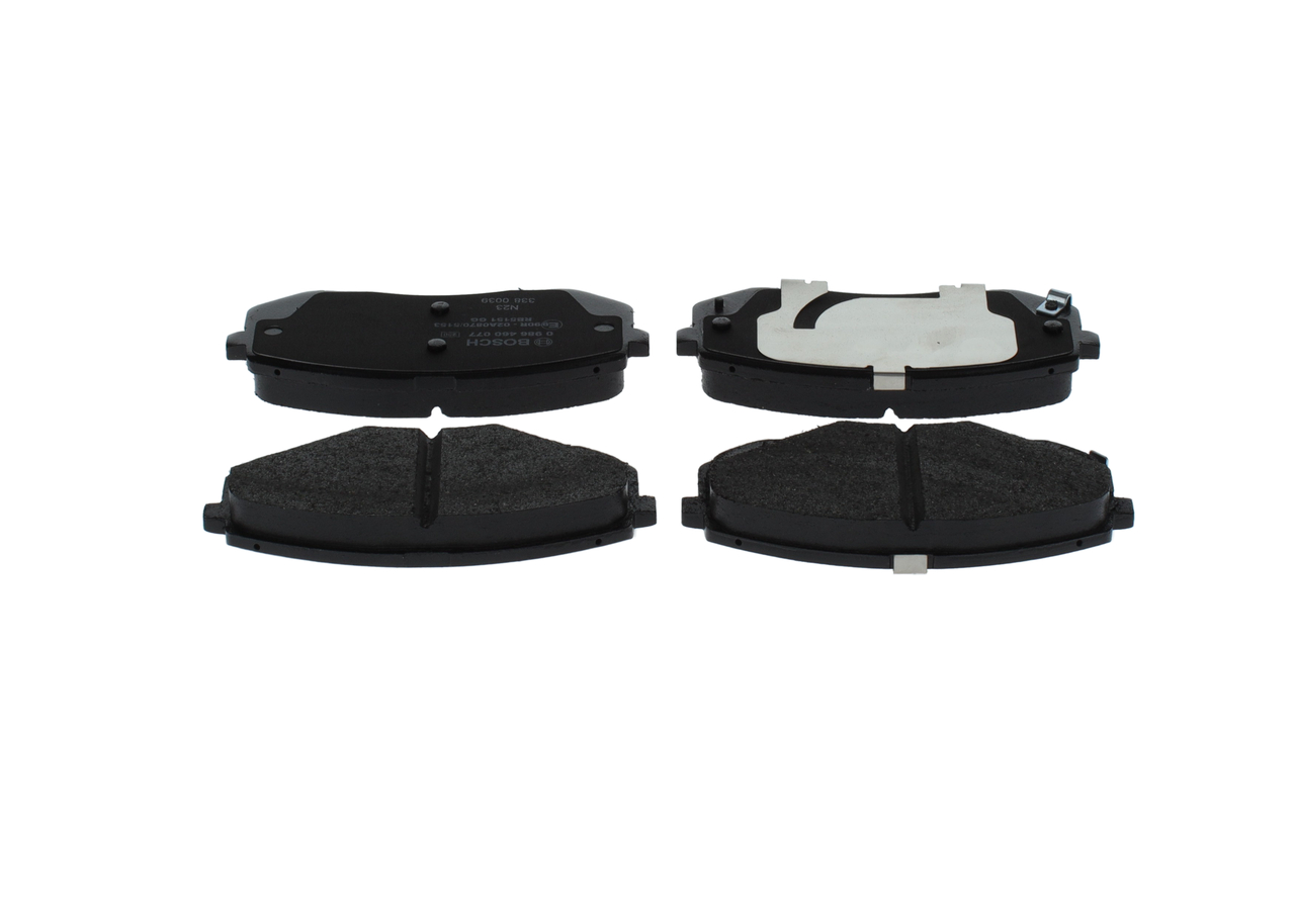 Brake Pad Set, disc brake - 0 986 460 077 BOSCH