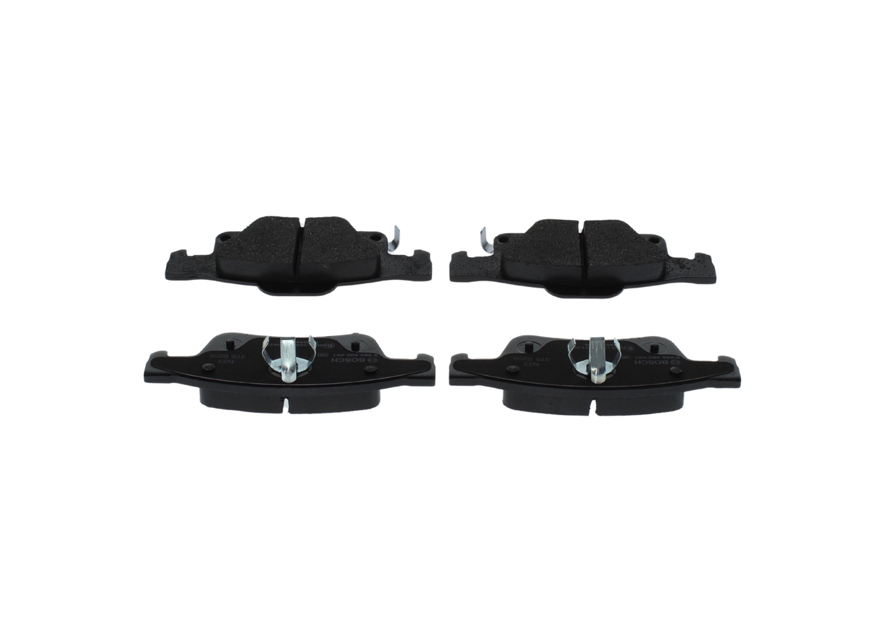 Brake Pad Set, disc brake - 0 986 460 081 BOSCH