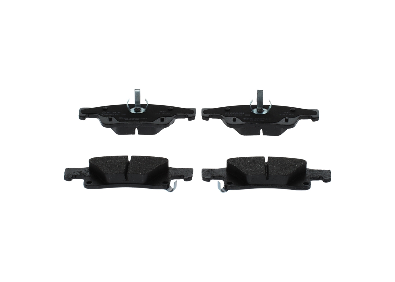 Brake Pad Set, disc brake - 0 986 460 081 BOSCH