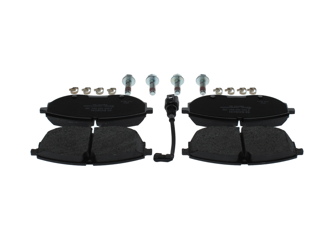 Brake Pad Set, disc brake - 0 986 460 082 BOSCH