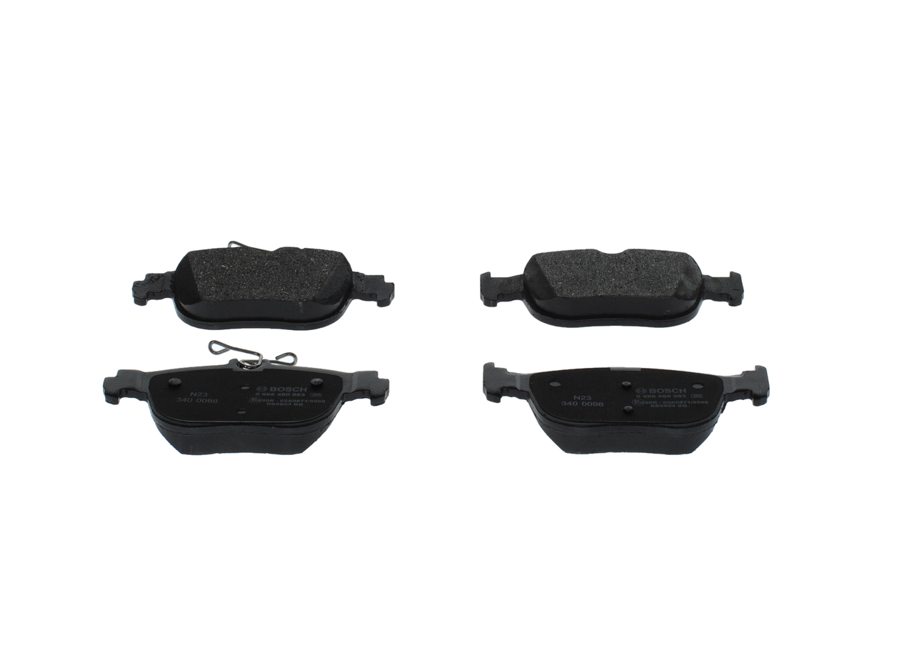 Brake Pad Set, disc brake - 0 986 460 083 BOSCH