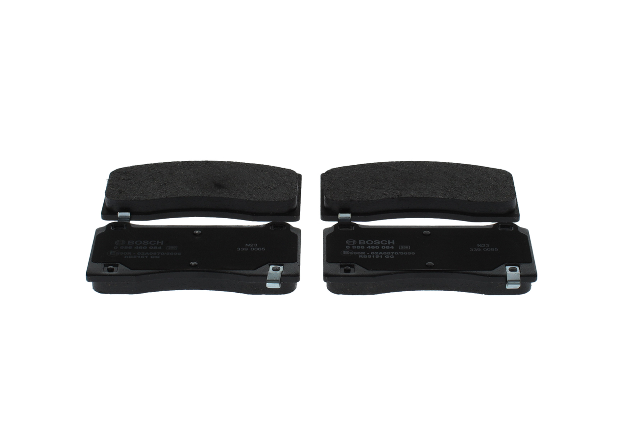Brake Pad Set, disc brake - 0 986 460 084 BOSCH