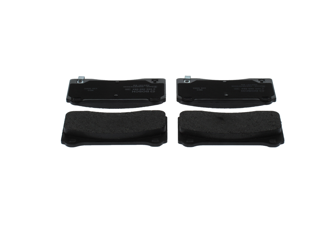 Brake Pad Set, disc brake - 0 986 460 084 BOSCH