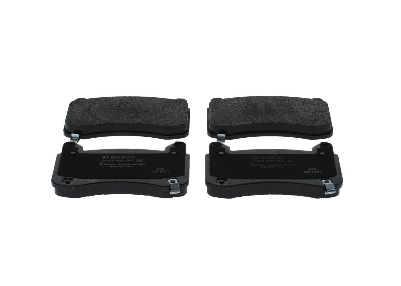 Brake Pad Set, disc brake - 0 986 460 085 BOSCH
