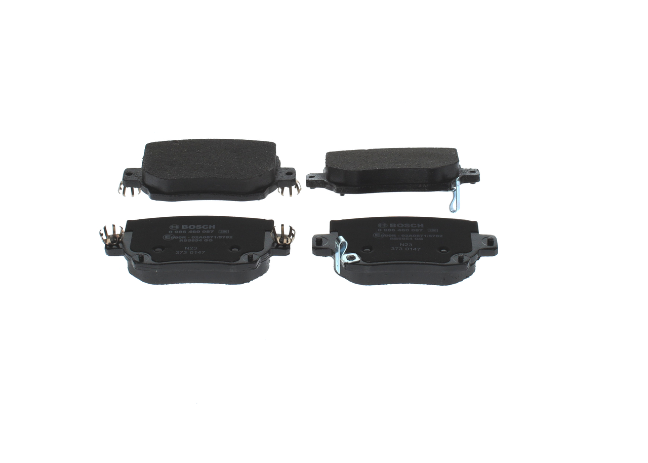 Brake Pad Set, disc brake - 0 986 460 087 BOSCH