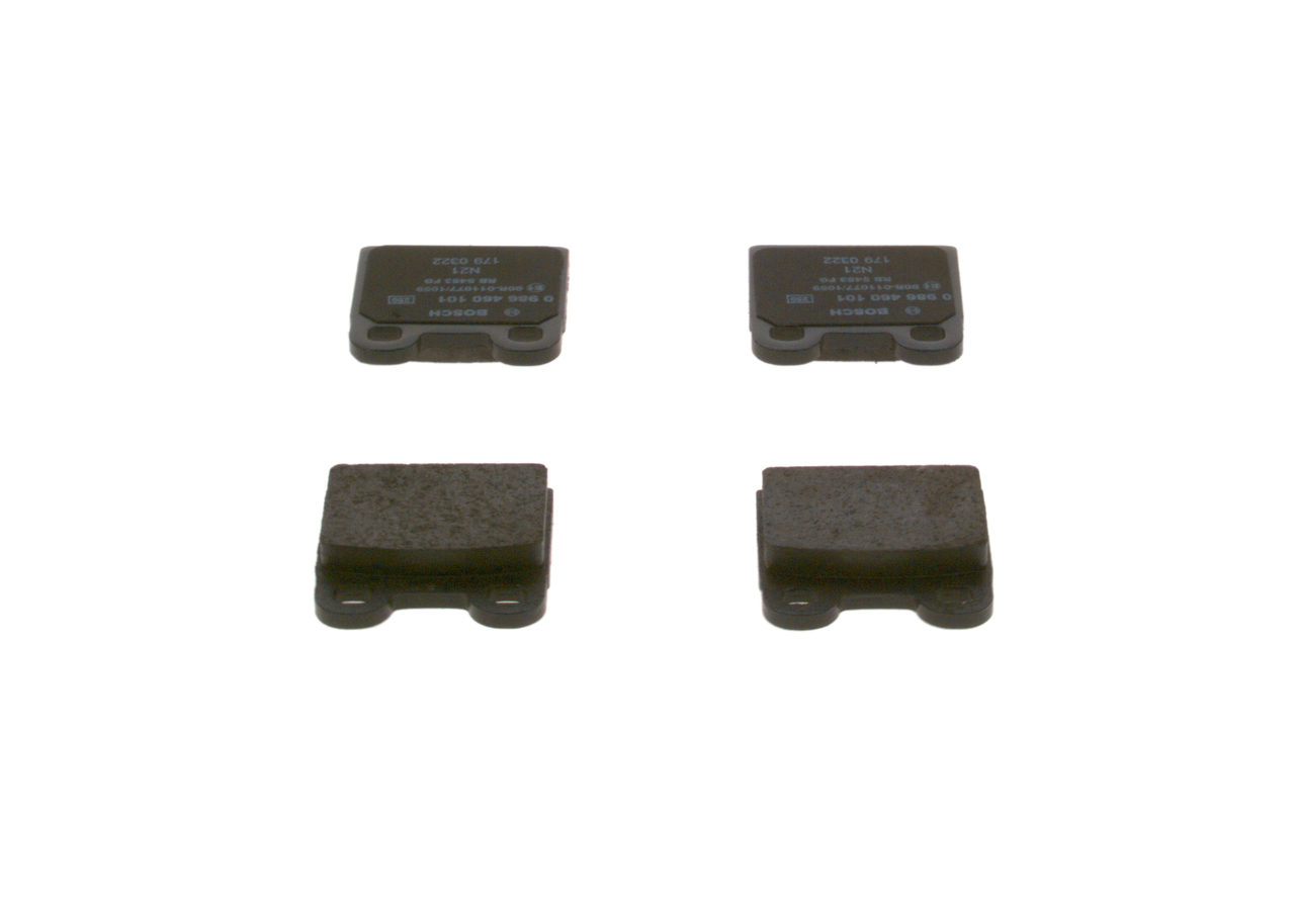 Brake Pad Set, disc brake - 0 986 460 101 BOSCH
