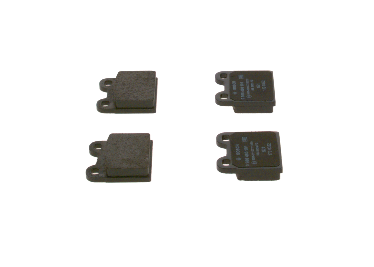 Brake Pad Set, disc brake - 0 986 460 101 BOSCH