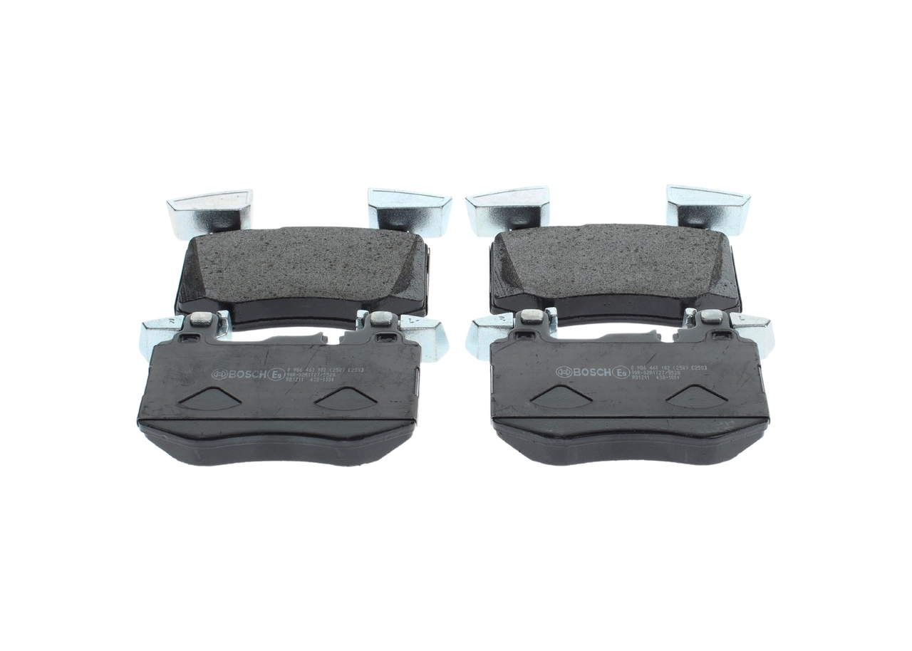 Brake Pad Set, disc brake - 0 986 460 102 BOSCH