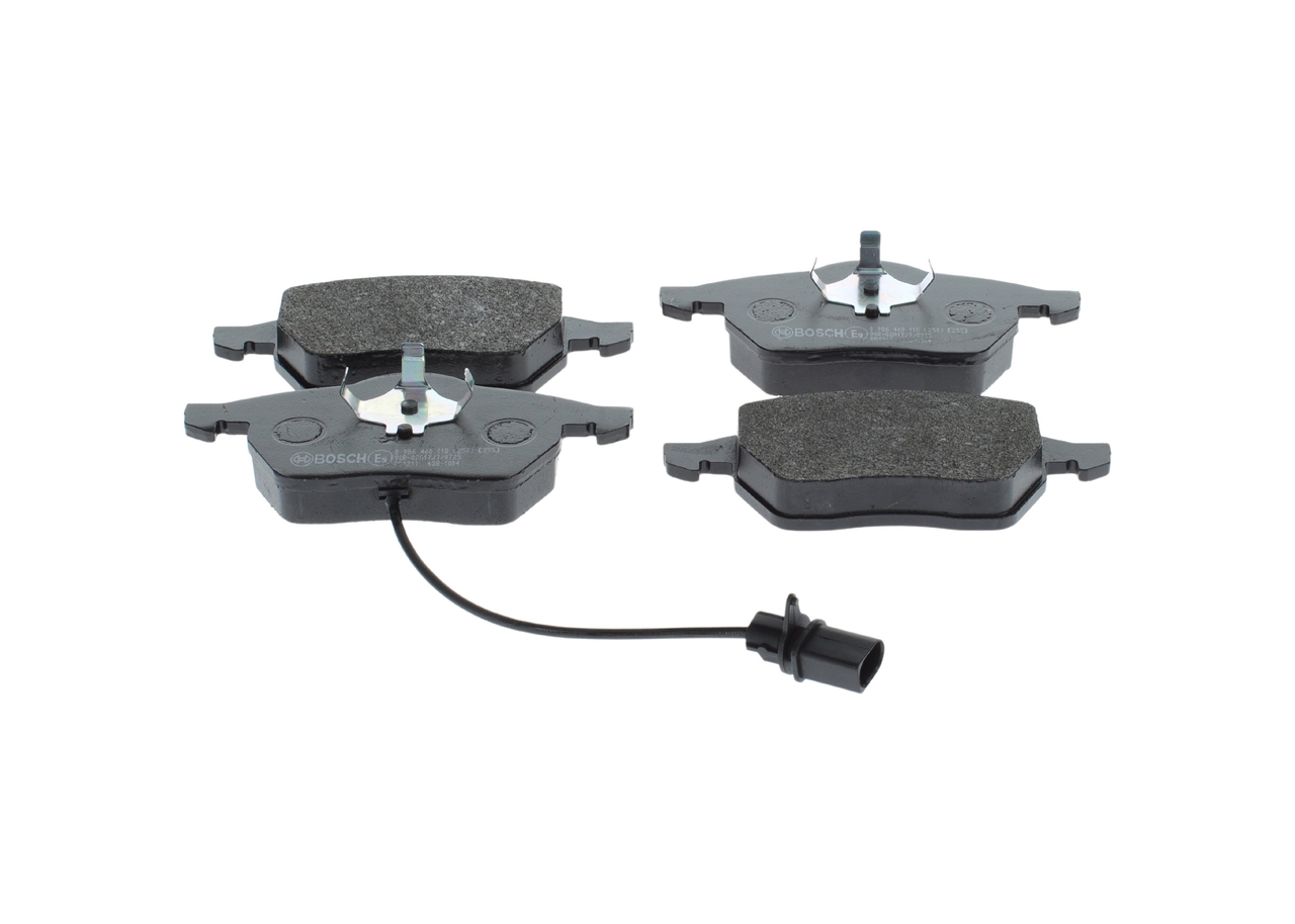 Комплект тормозных колодок, дисковый тормоз - 0 986 460 118 BOSCH