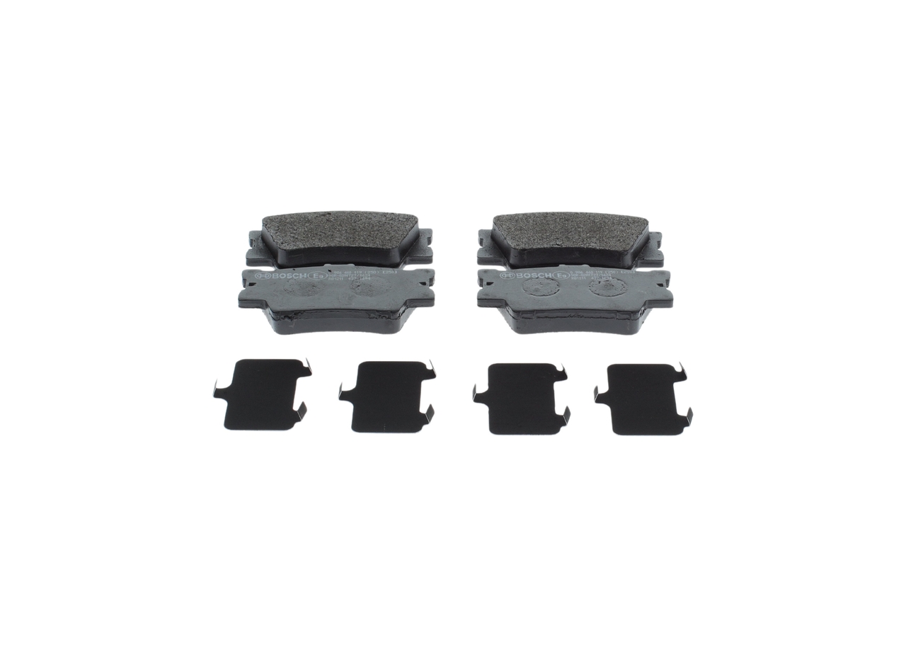 Комплект тормозных колодок, дисковый тормоз - 0 986 460 119 BOSCH